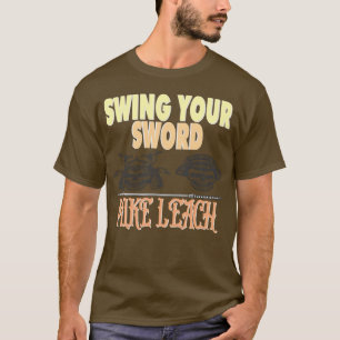 JE SWORD MIKE LEACH SCHAKELEN T-SHIRT