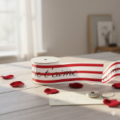 Je T’aime Decorative Ribbon | Romantic French Love Lint