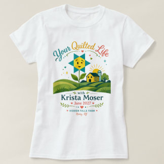 Je T-shirt met quiltontwerp