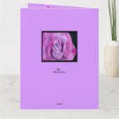 Je t'ai entendu, on a une carte d'anniversaire (Dos)