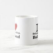 Je ❤️ T'Aider Avec Bail Bond CUSTOM Mug (Centre)