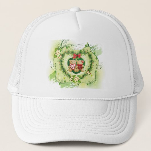 Je t'aime 4 Casquette (Devant)