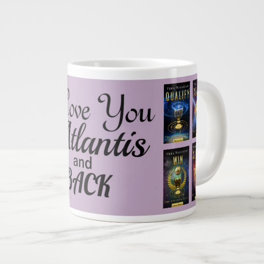 Je t'aime à Atlantis et à Back Mug (Devant droit)