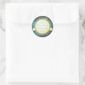 Je t'aime à la Lune et Stickers sac arrière (Sac)