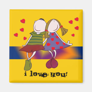 Je t'aime ! aimant