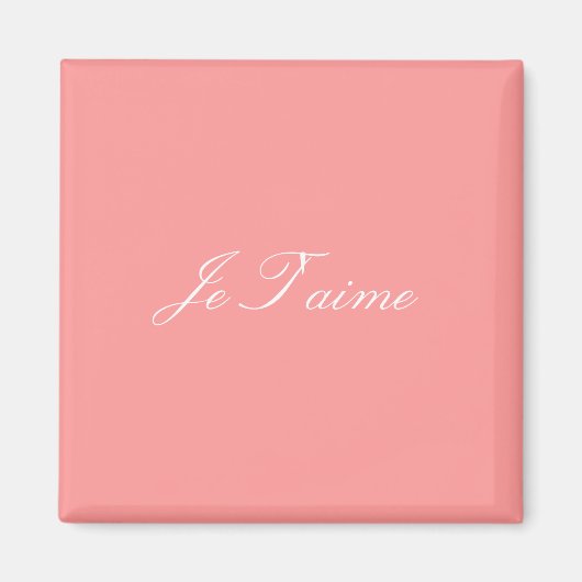 Je t'aime aimant (Devant)