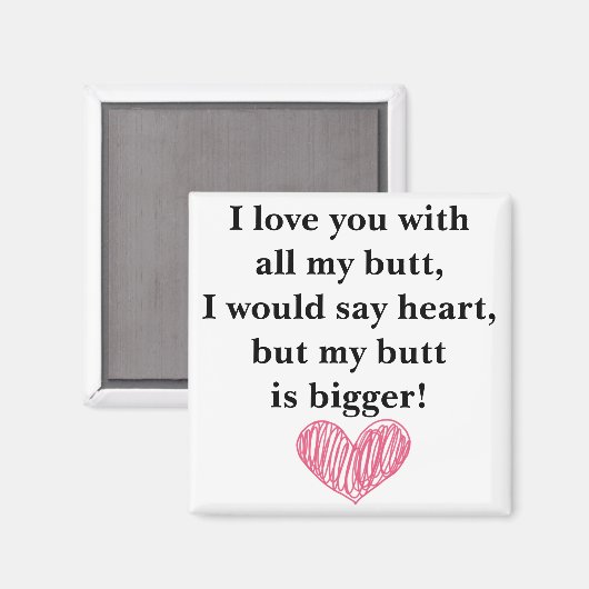 Je t'aime aimant (Recto/Verso)