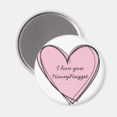 Je t'aime aimant HoneyNugget (Recto/Verso)
