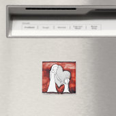 Je T'Aime Aimer Magnet (In Situ (Lave-vaisselle))