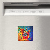 Je T'Aime Aimer Magnet (In Situ (Lave-vaisselle))