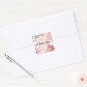 Je t'aime autocollant (Enveloppe)