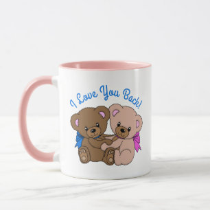 Je T'Aime Avec Le Nounours Qui Tasse