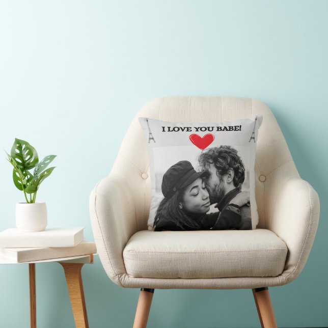 Je T'Aime Babe Coussin Un Cadeau Pour Couples (Chaise)