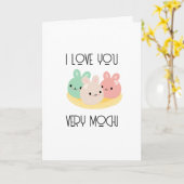 Je t'aime beaucoup carte de la Saint-Valentin Mooc (Fleur jaune)