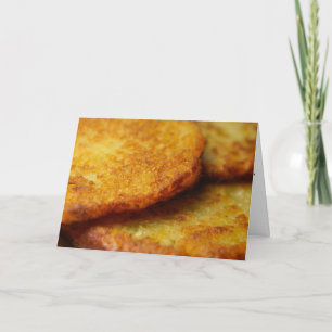 Je t'aime beaucoup cartes de vœux de Hanukkah Latk