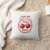 Je t'aime beaucoup Cerise Coussin (Couverture)