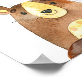 Je t'aime beaucoup, décoration de crèche ours des  (Coin)