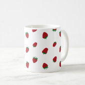 Je T'Aime Beaucoup Mug Photo Fraise (Devant droit)