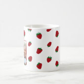 Je T'Aime Beaucoup Mug Photo Fraise (Centre)