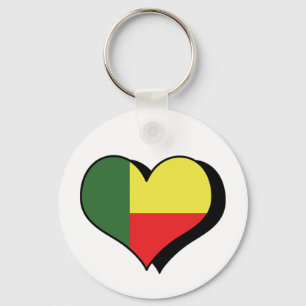 Je t'aime Bénin Porte-clés