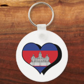 Je t'aime Cambodge Porte-clés (Recto)