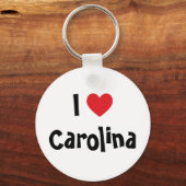 Je t'aime Carolina porte-clés (Recto)