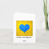 Je t'aime carte (Dos)