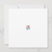 Je T'Aime Carte (Dos)