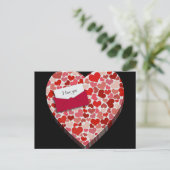 Je t'aime carte cadeau de vacances (Debout devant)