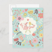 Je t'aime - Carte de la Saint-Valentin (Devant / Derrière)