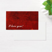 Je T'Aime ! Carte de message (Bureau)