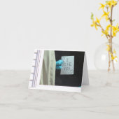 Je t'aime Carte de quarantaine (Fleur jaune)