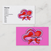 Je t'aime Carte de visite (Devant / Derrière)