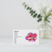 Je t'aime Carte de visite (Debout devant)