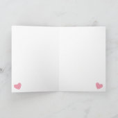 Je t'aime Carte Eléphante (Intérieur)