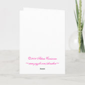 Je t'aime - carte nominative faite sur commande (Dos)