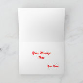 Je T'Aime Carte Pingouin (Intérieur)