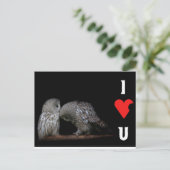 Je t'aime carte postale (Debout devant)