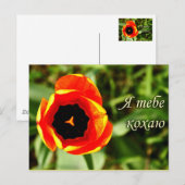 Je t'aime carte postale (Devant / Derrière)