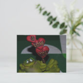 Je T'Aime Carte Postale Frog (Debout devant)