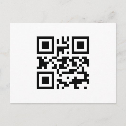 Je t'aime Carte postale QR (Devant)