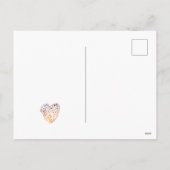 Je t'aime Carte postale Valentine (Dos)