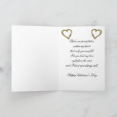 Je t'aime Carte Saint Valentin (Intérieur)