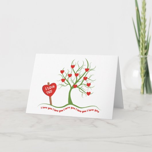 Je T'Aime Cartes (Devant)