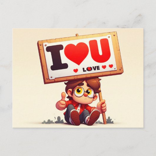 Je t'aime Cartes (Devant)