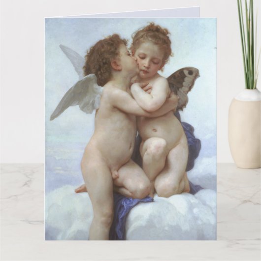 JE T'AIME, CARTES DE BÉBÉS ANGES BOUGUEREAU (Devant)