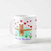 Je t'aime cette beaucoup de tasse (Devant gauche)