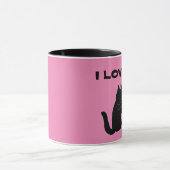 JE T'AIME CHAT CAFÉ MUGS (Centre)