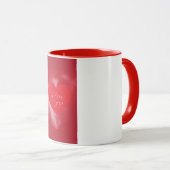 Je T'Aime Coeur Mug (Devant droit)