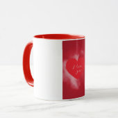 Je T'Aime Coeur Mug (Devant gauche)